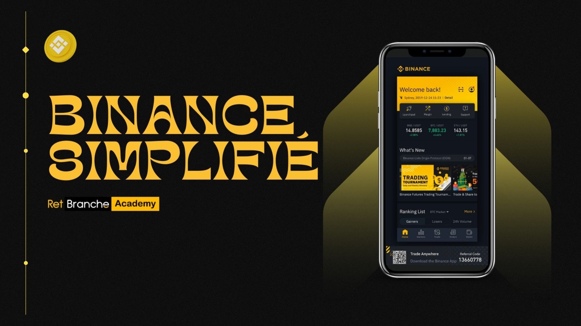 binance simplifié cours en ligne