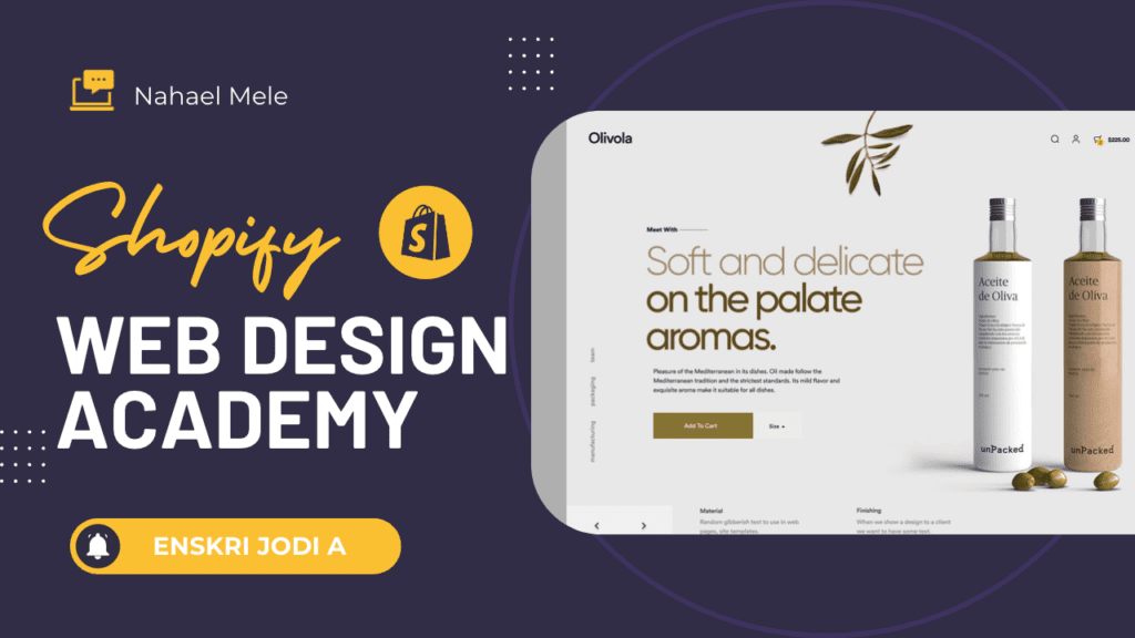 Shopify WebDesign Academy : Bati sit e-commerce ou ak konfyans